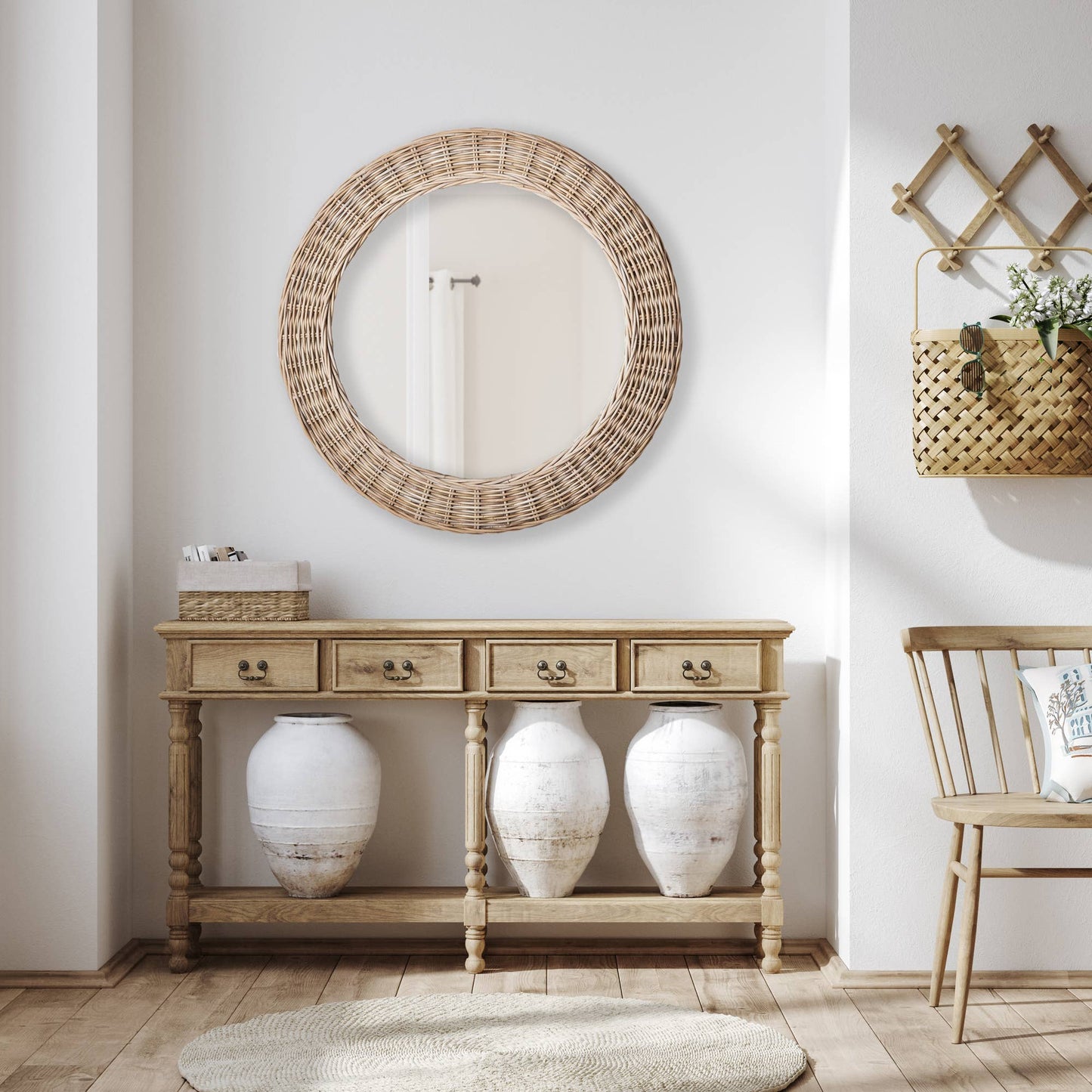 Kylan Round Mirror