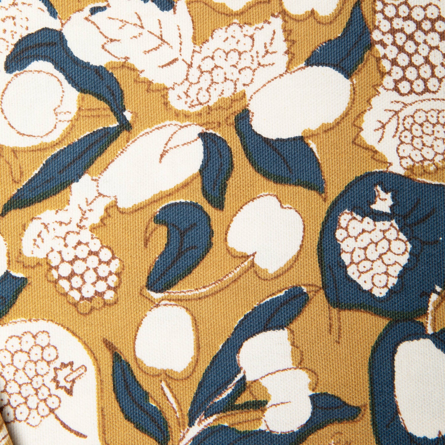 Forest Harvest Mustard & Blue Table Runners