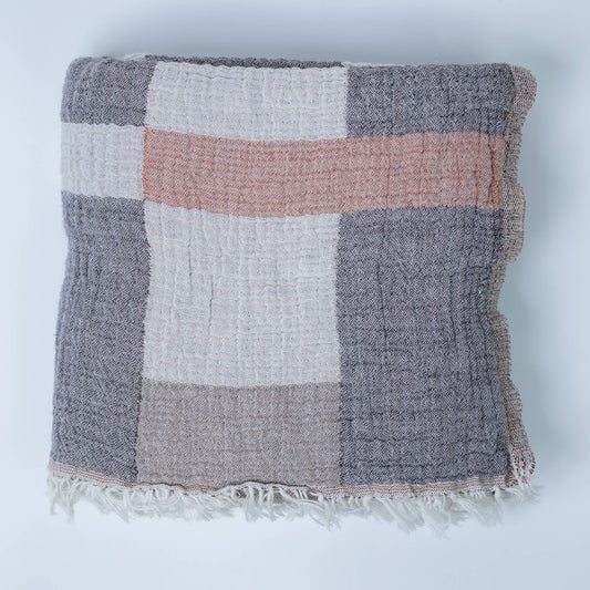 Bodrum Breeze Cotton Throw