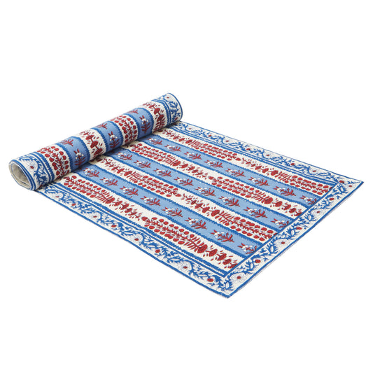 Avignon Red & Blue Runner
