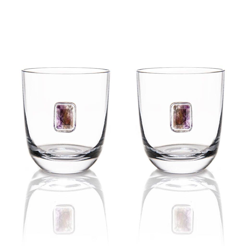 Elevo DOF Glasses, Amethyst, Set of 2