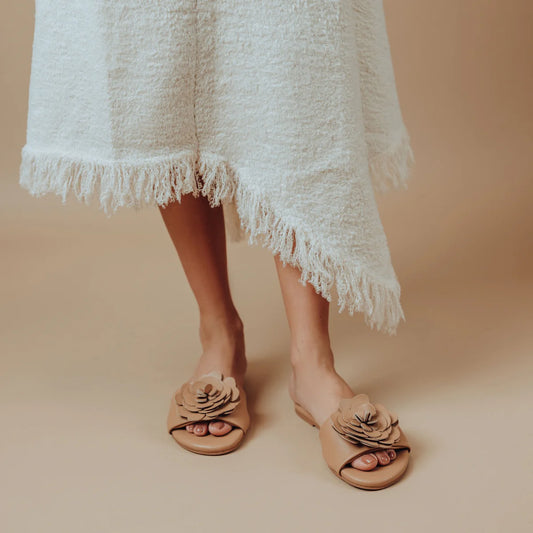 Solei Sea Dahlie Flip-Flop Sandals