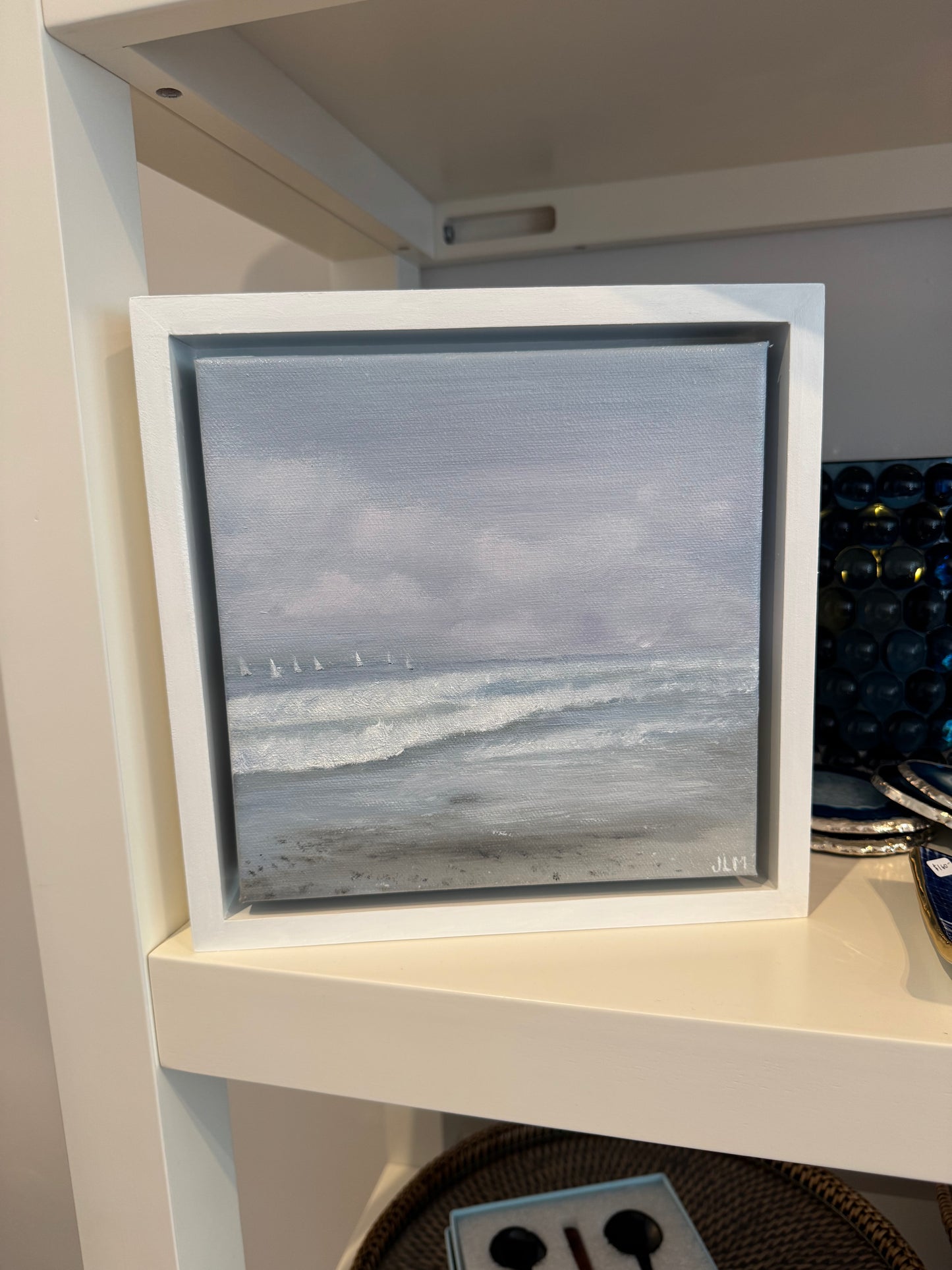 8x8 Oil Painting on Canvas - Sea Mist