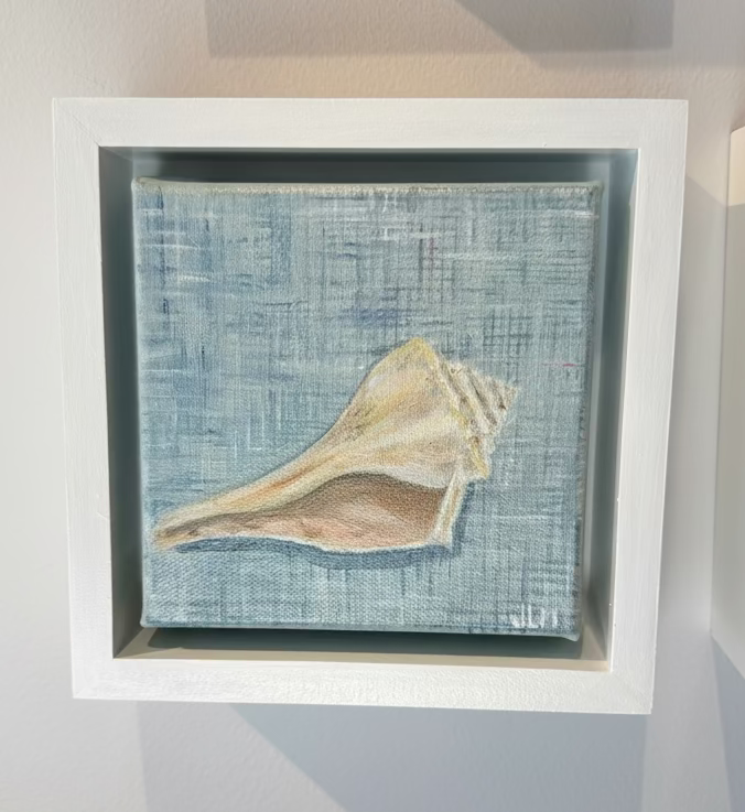5x5 Oil Painting on Canvas - The Tides Treasure