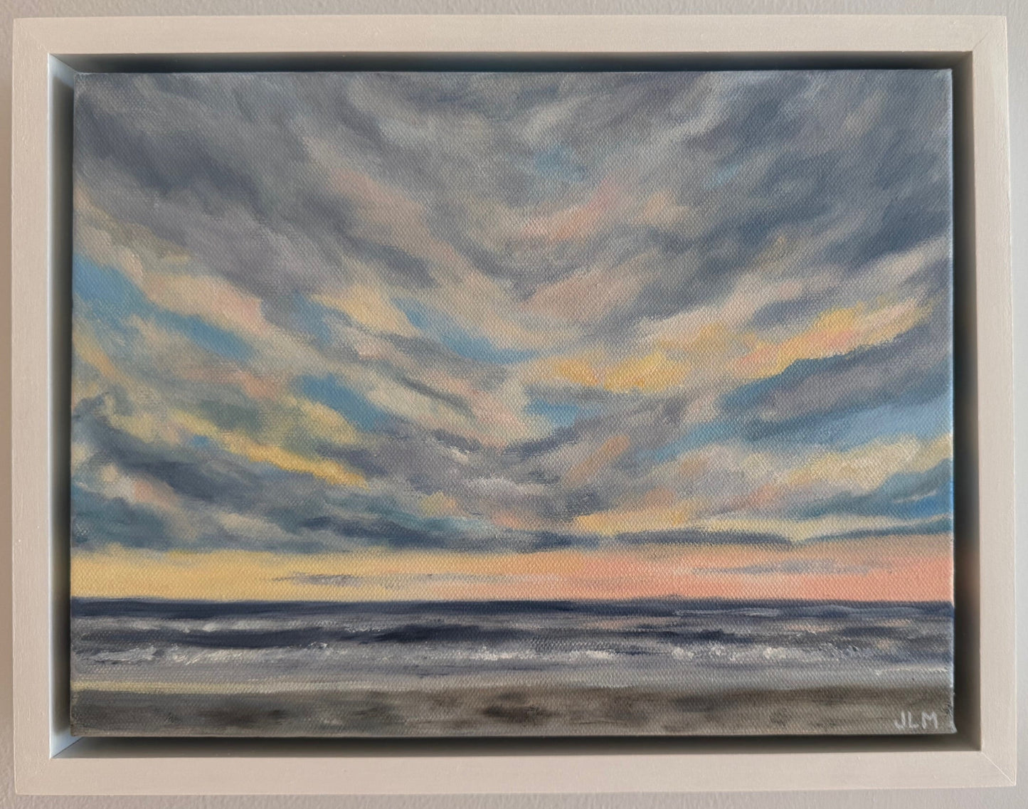 Oil Painting - Tidebound Twilight