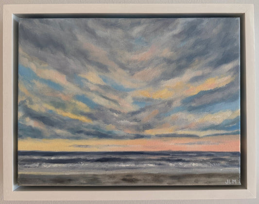 Oil Painting - Tidebound Twilight