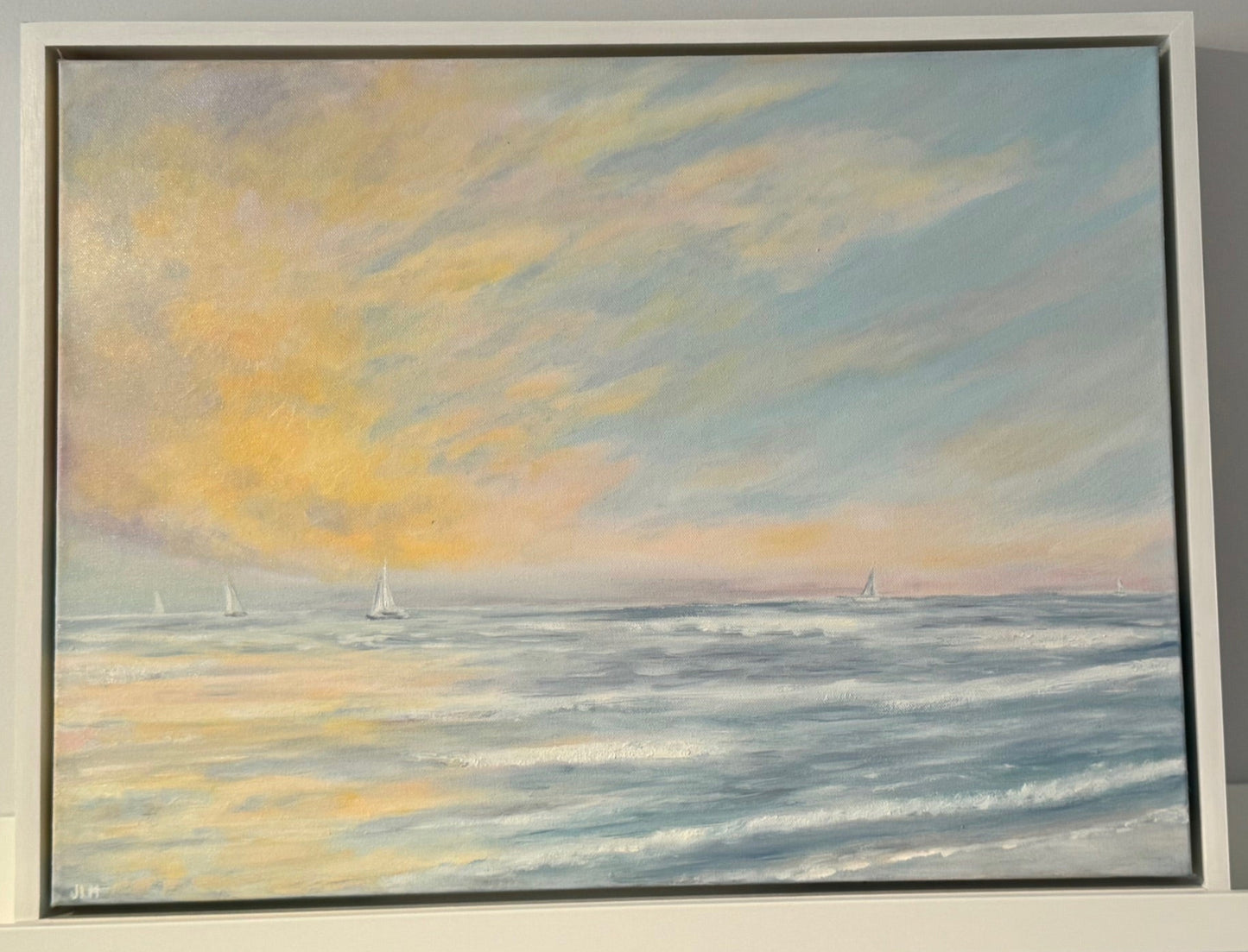 Oil Painting - Veil of the Horizon