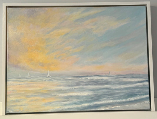 Oil Painting - Veil of the Horizon