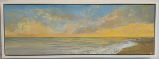 Oil Painting - The Golden Shore of Moonstone