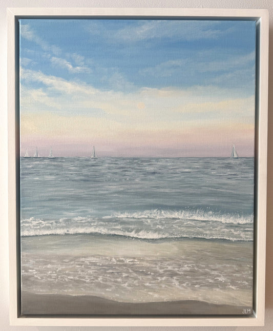 Oil Painting - When Daydreams Fade