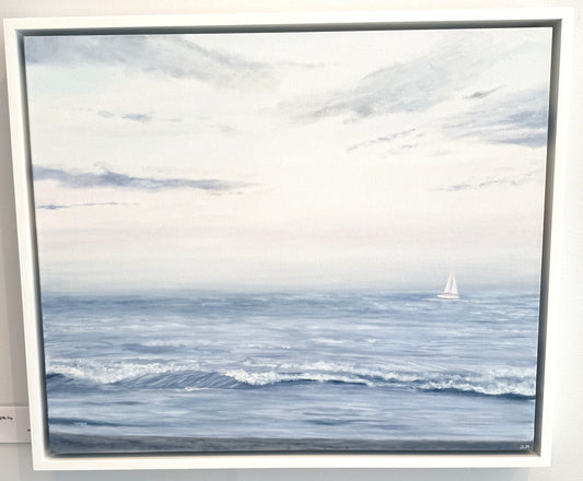 Oil Painting - The Last Embrace of the Day