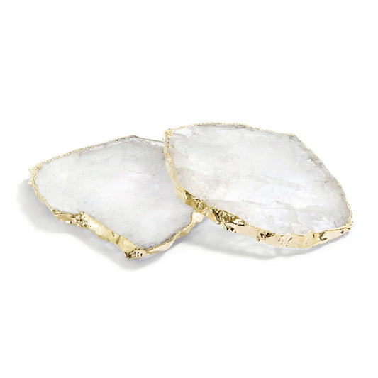 Kivita Coaster, Crystal & Gold