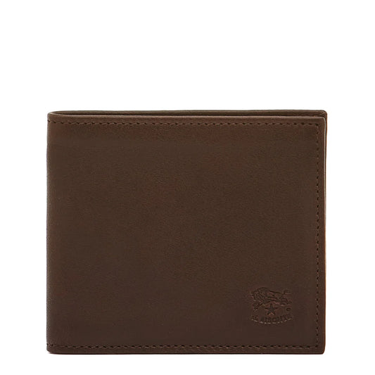 Feniglia - Men's bi-fold wallet in vintage leather