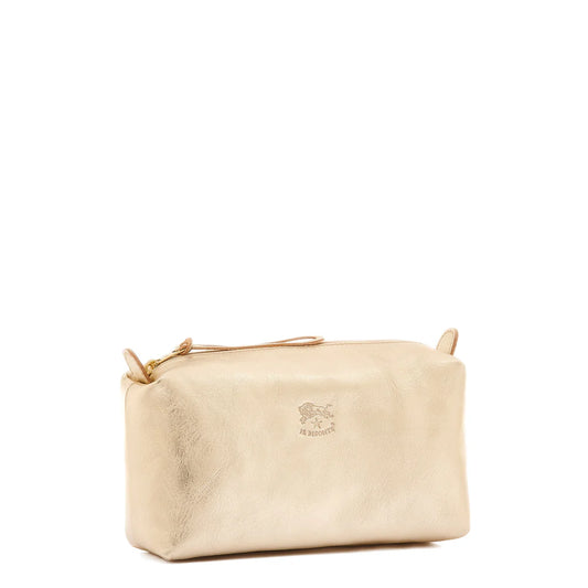 Women's case in metallic leather