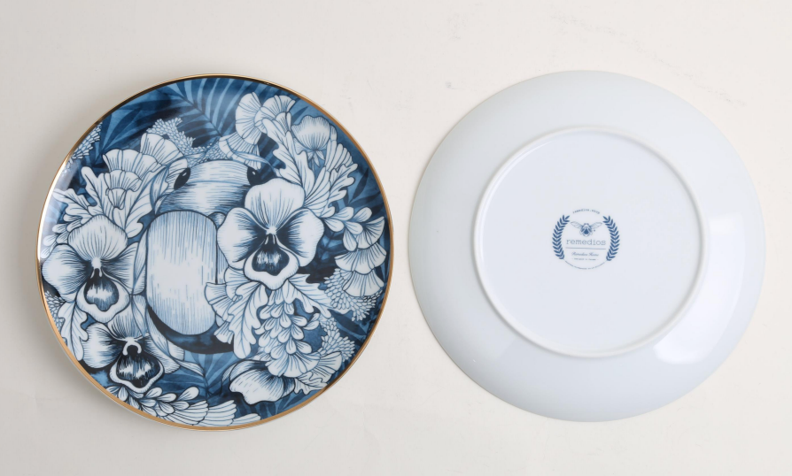 Remediarium Porcelain Charger Plate