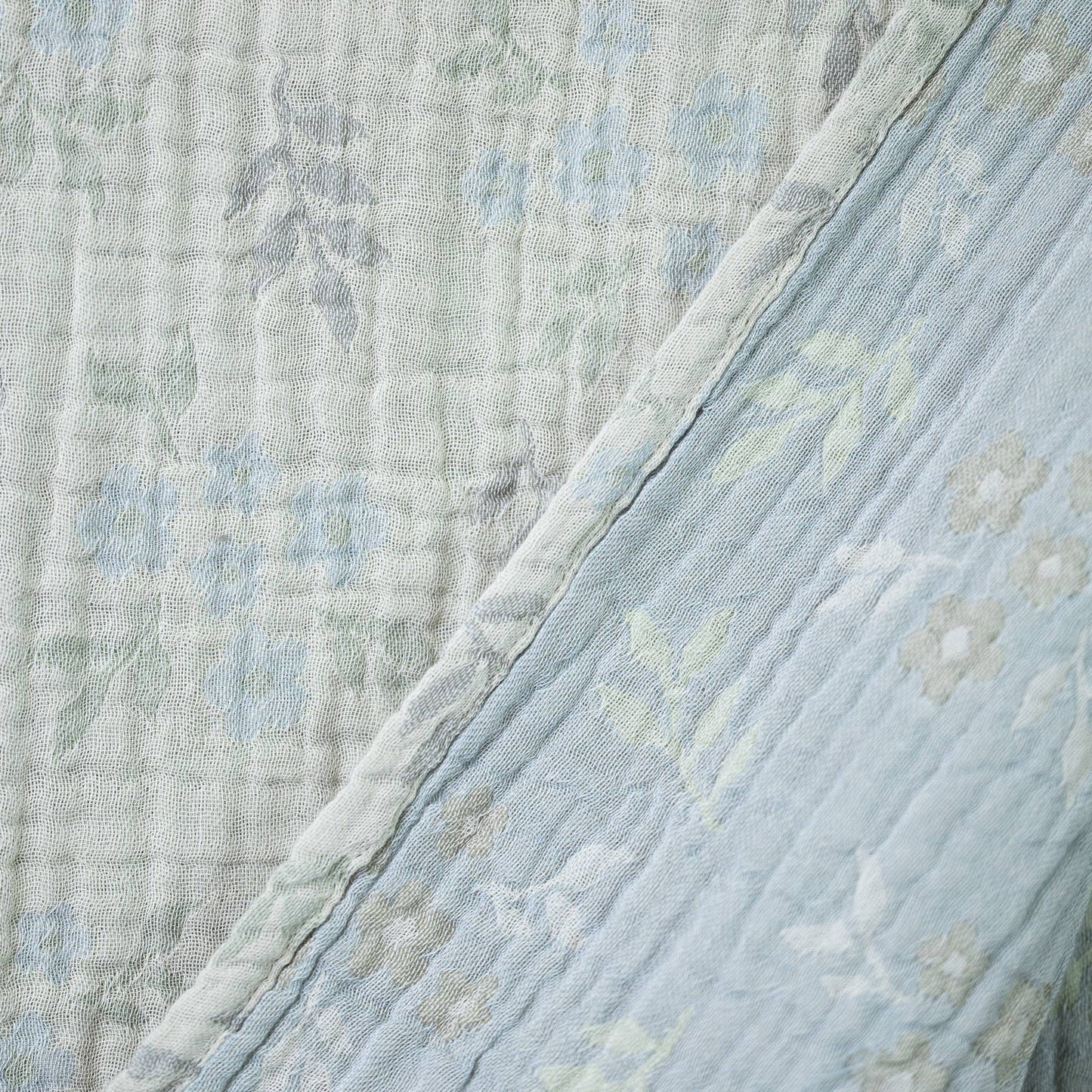 Muslin Floral Throw