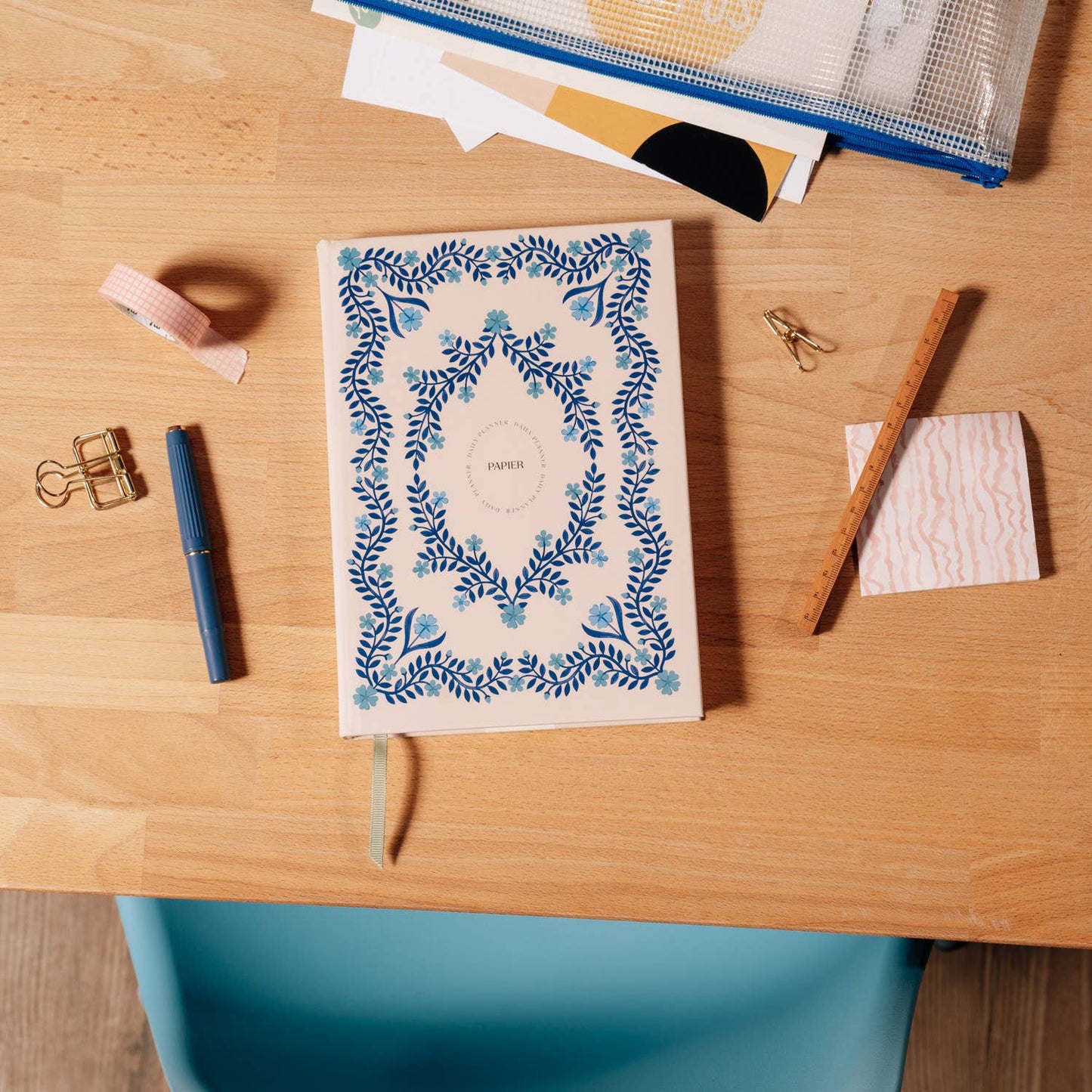 Italian Summer A5 Hardcover Undated Daily Planner