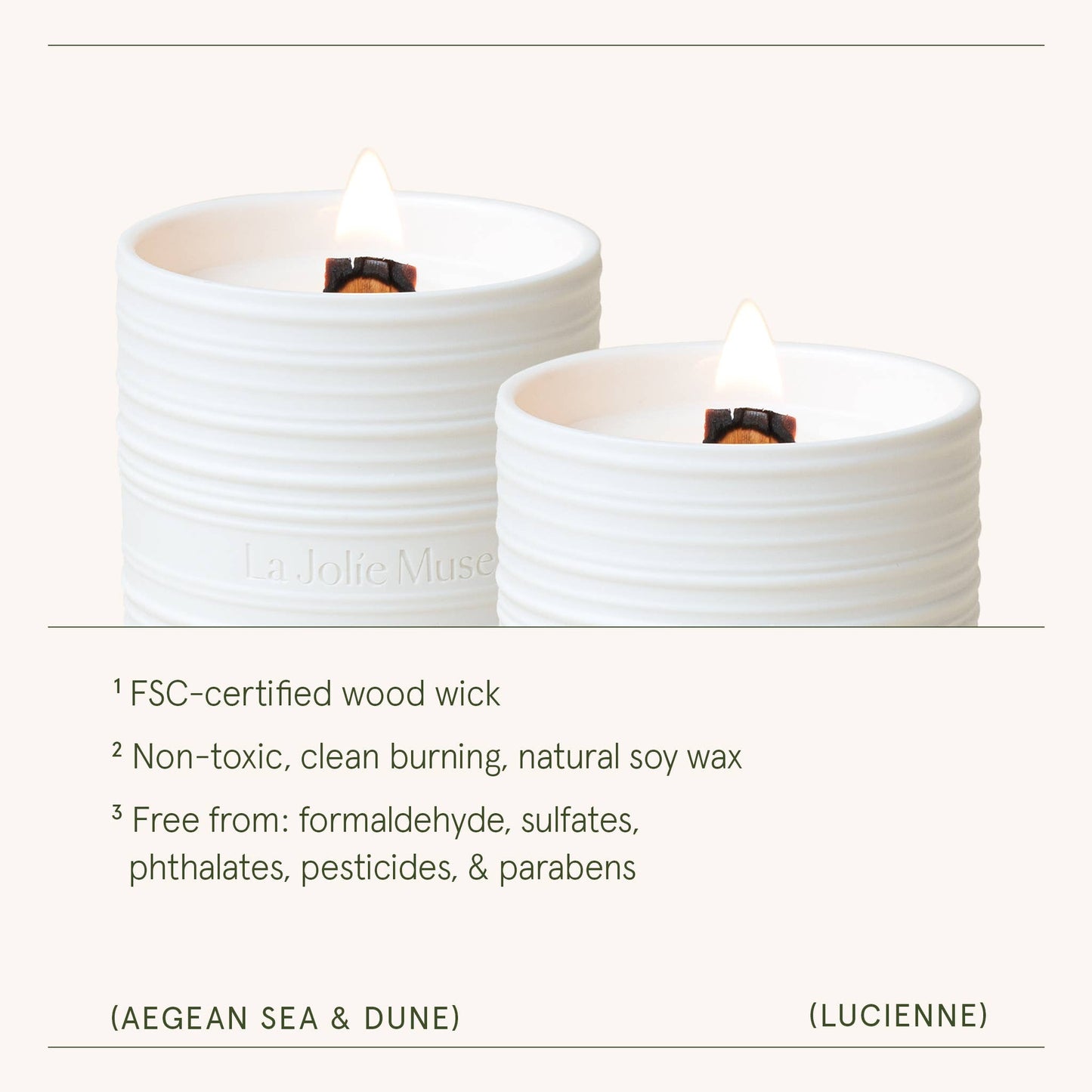 Lucienne - Aegean Sea & Dune 8oz Candle