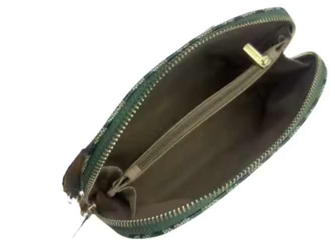 Make Up/ Cosmetic Pouch/Clutch - Whimsy Tennis Print