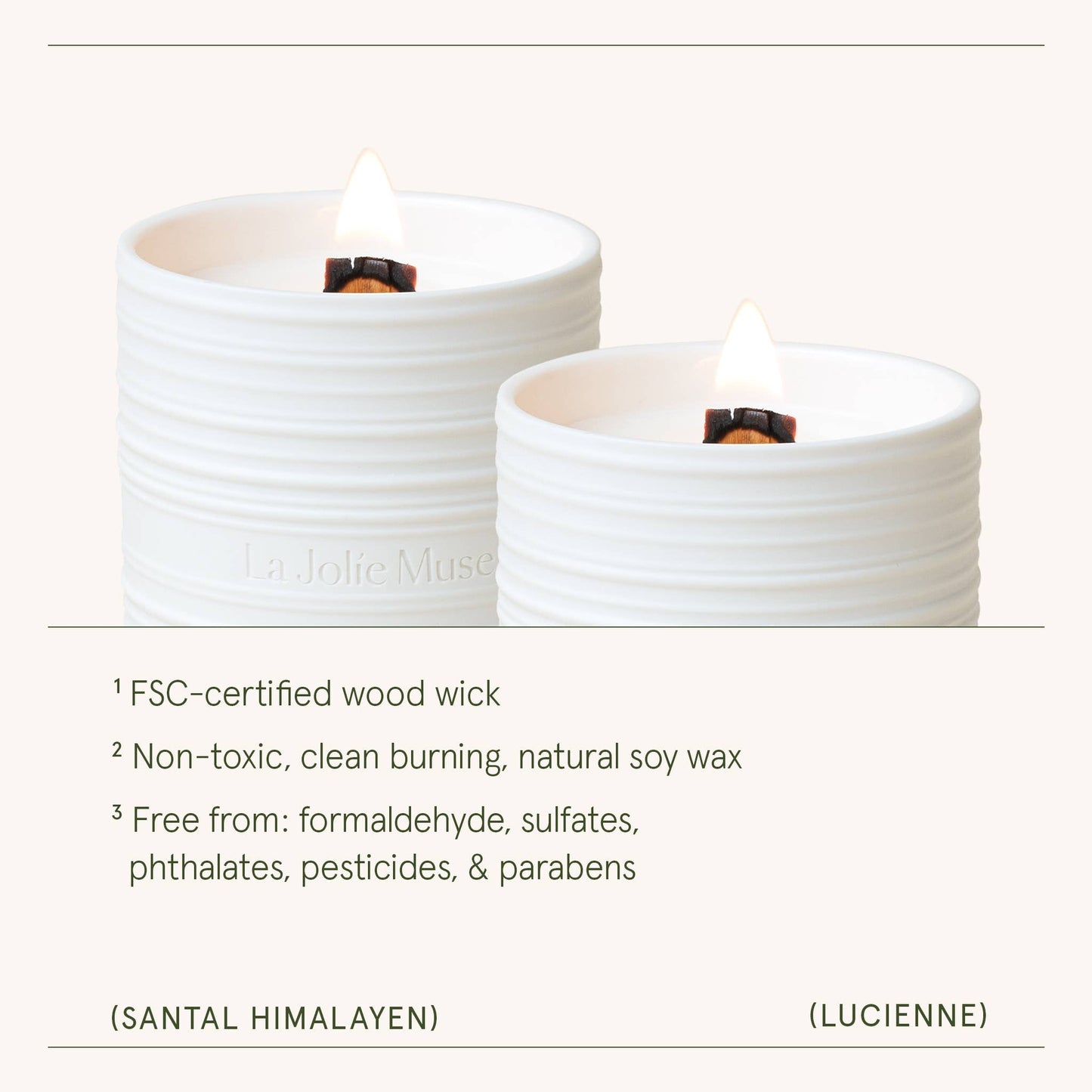 Lucienne - Santal Himalayen 8oz Candle
