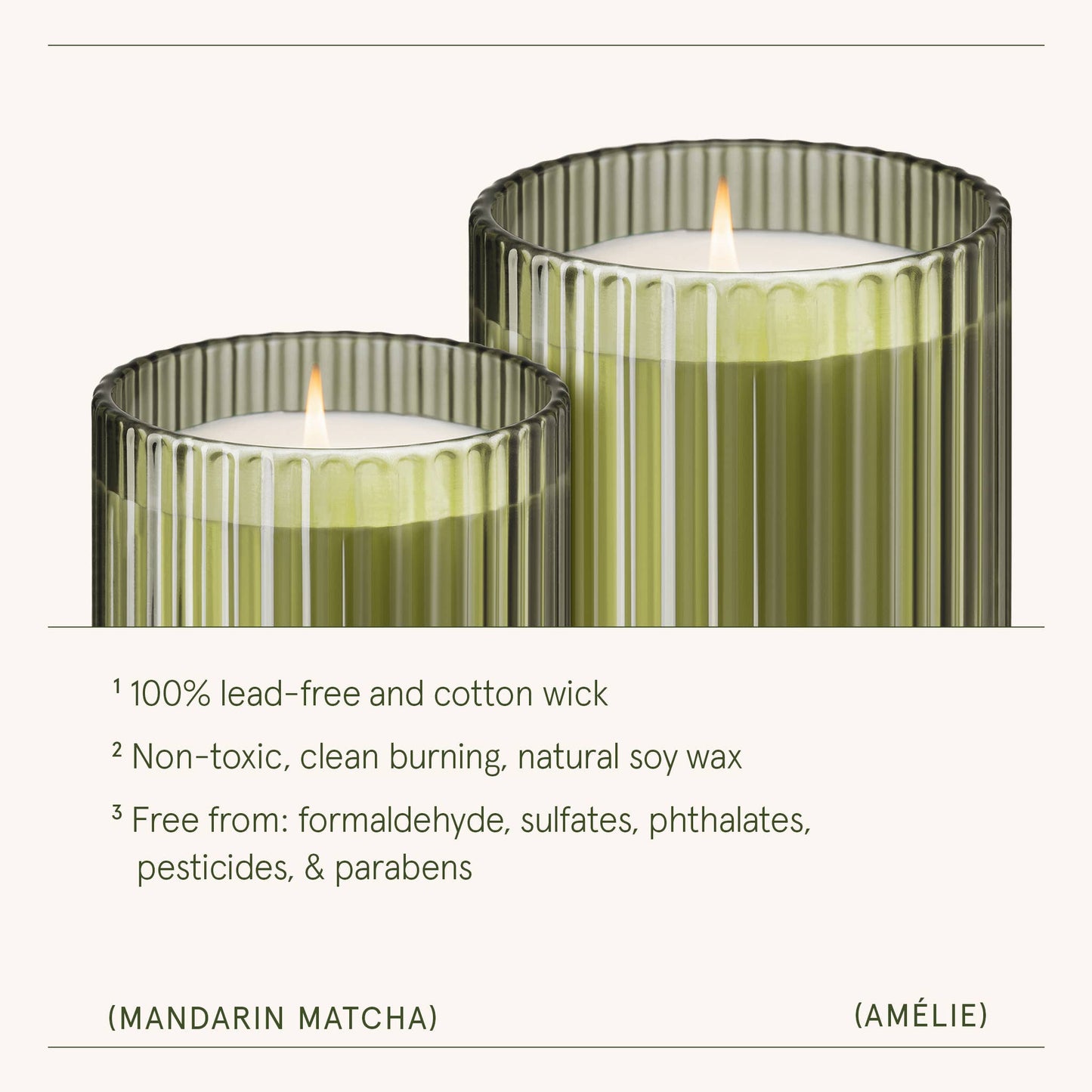 Amélie - Mandarin Matcha 11oz Candle