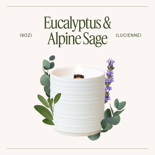 Lucienne - Eucalyptus & Alpine Sage 8oz Candle
