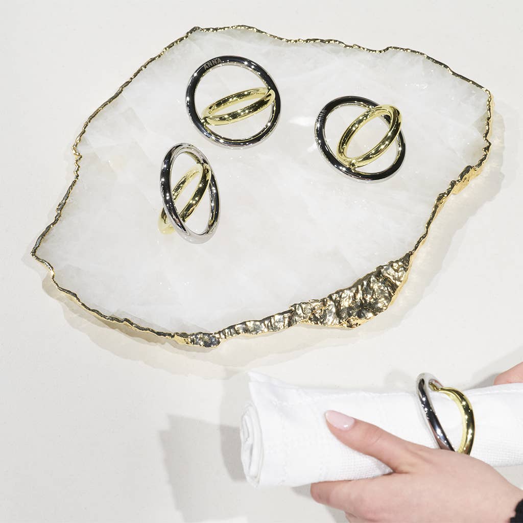 Ring Napkin Rings S/4