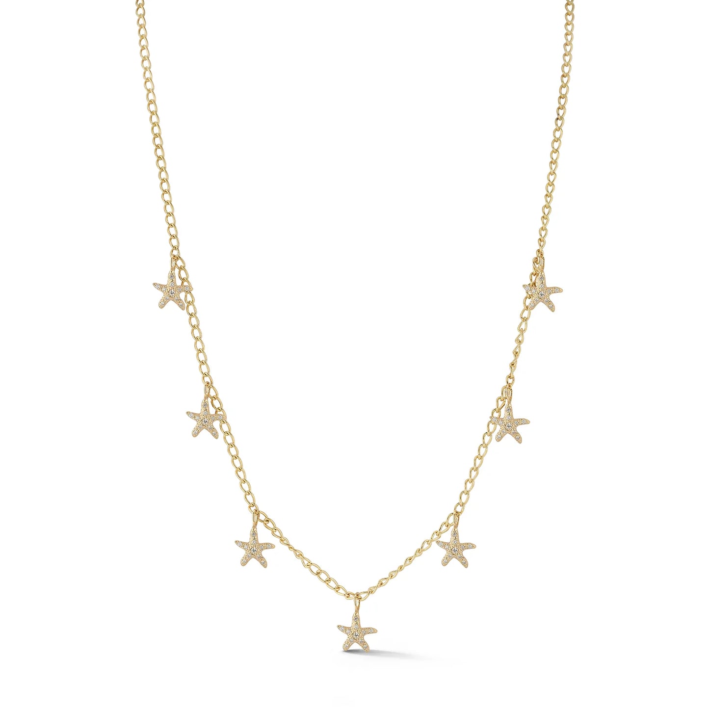 Fringe Necklace - Starfish