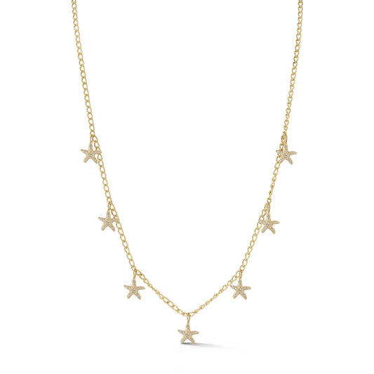 Fringe Necklace - Starfish