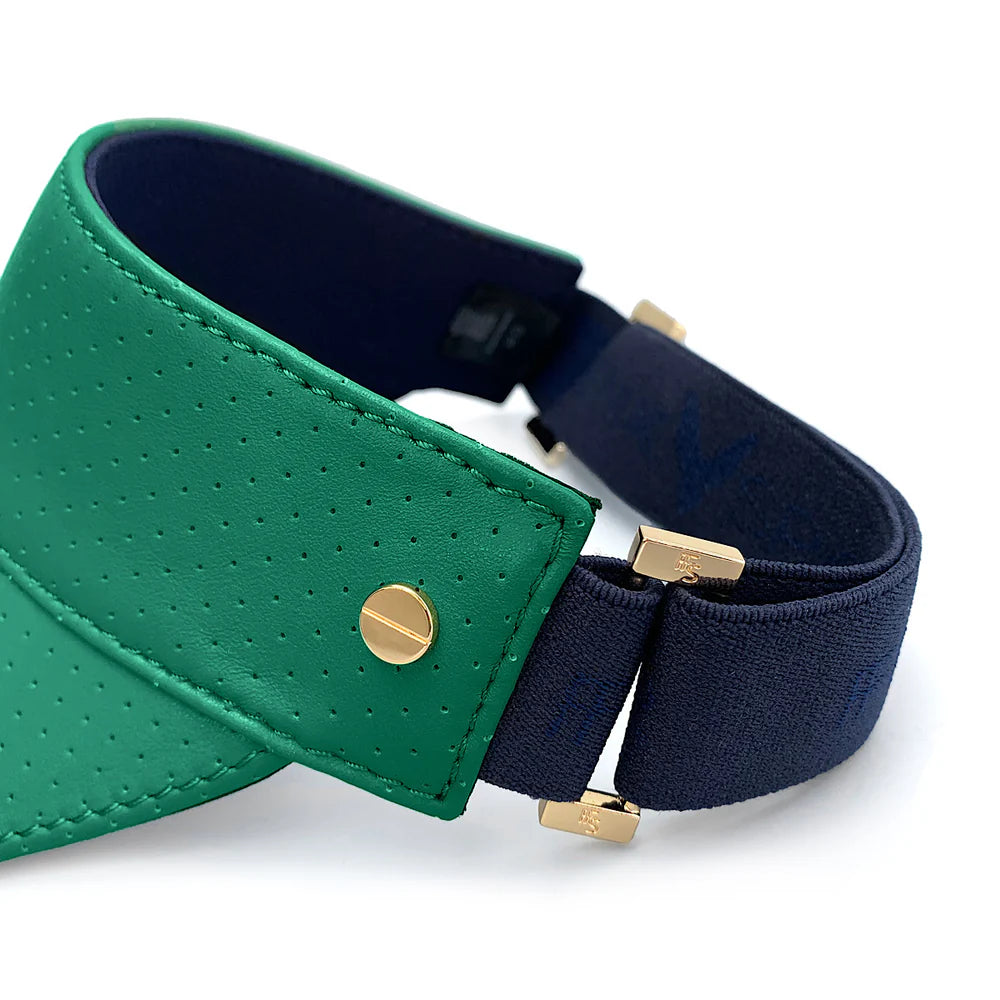 Chic Leather Performance Visor