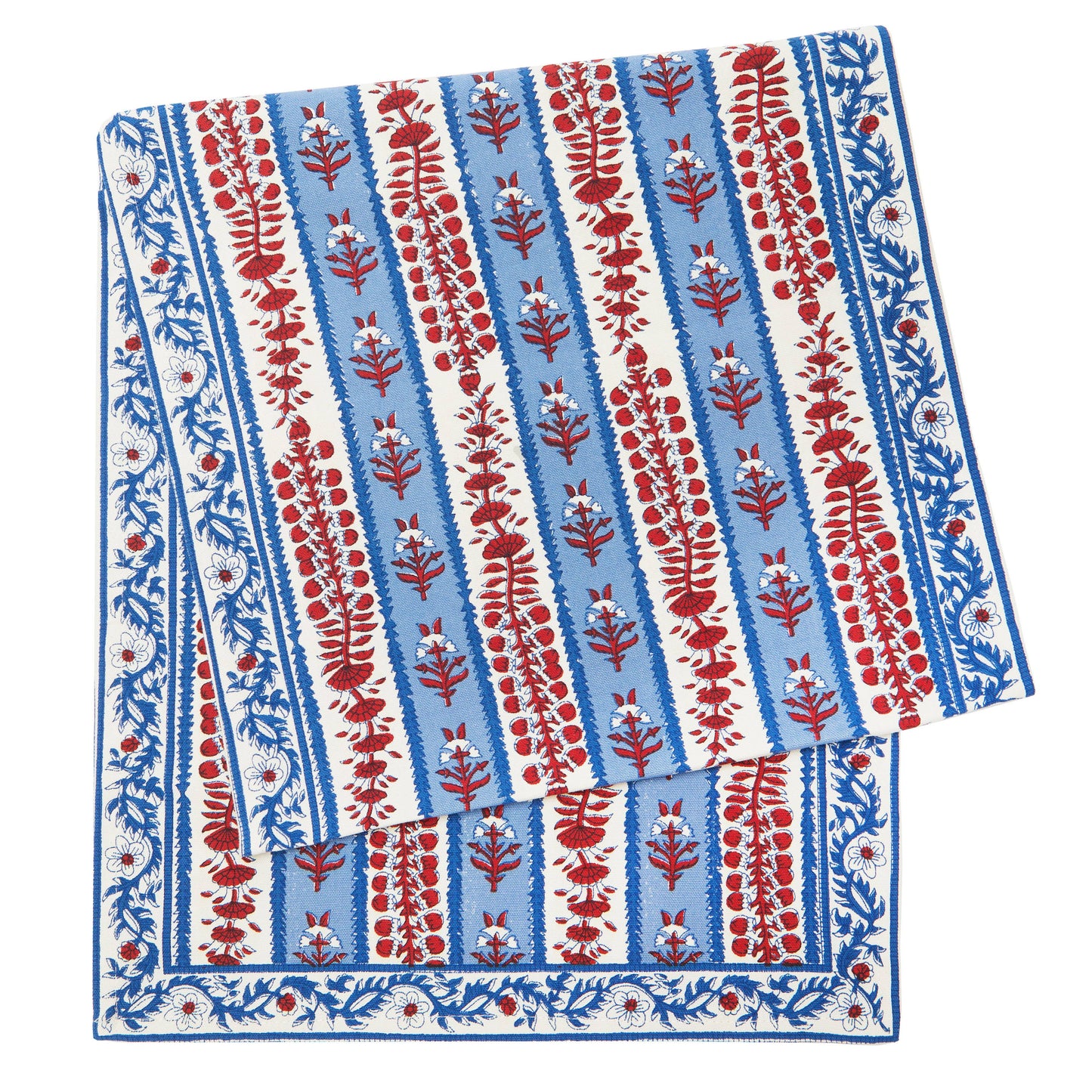 Avignon Red & Blue Runner