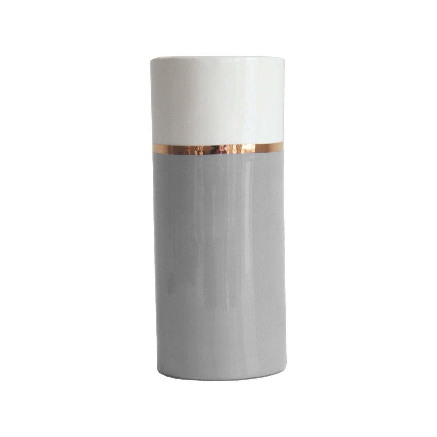 Color Block Column Vase