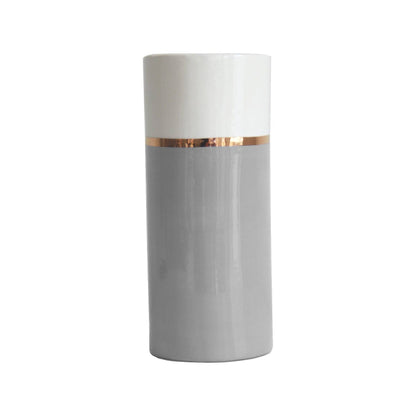 Color Block Column Vase