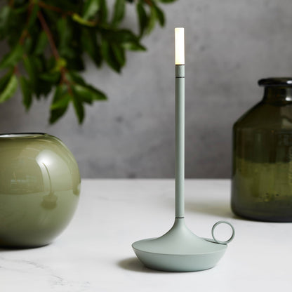 GRAYPANTS Wick Portable Rechargeable Candle Lamp w/Gift Pack