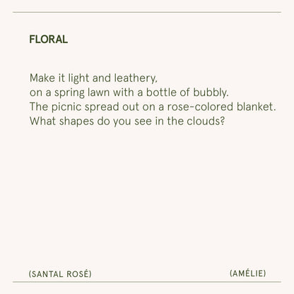 Scented Candle - Santal Rosé - 11oz | La Jolie Muse