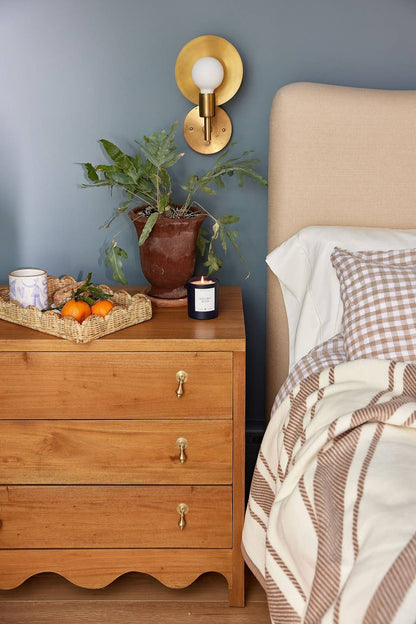 Dockside Stripe Sepia Blanket