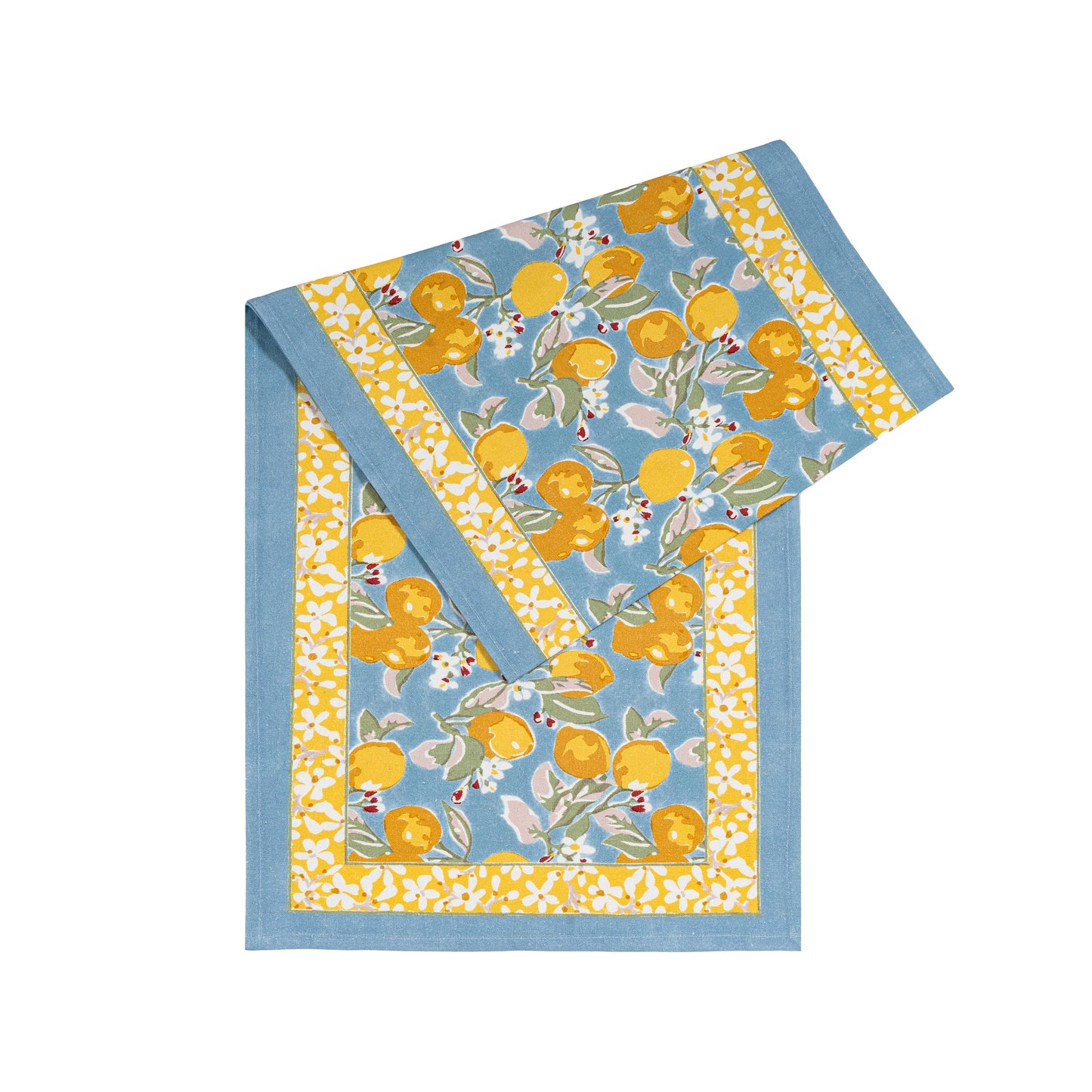 Citron Blue & Yellow Runner