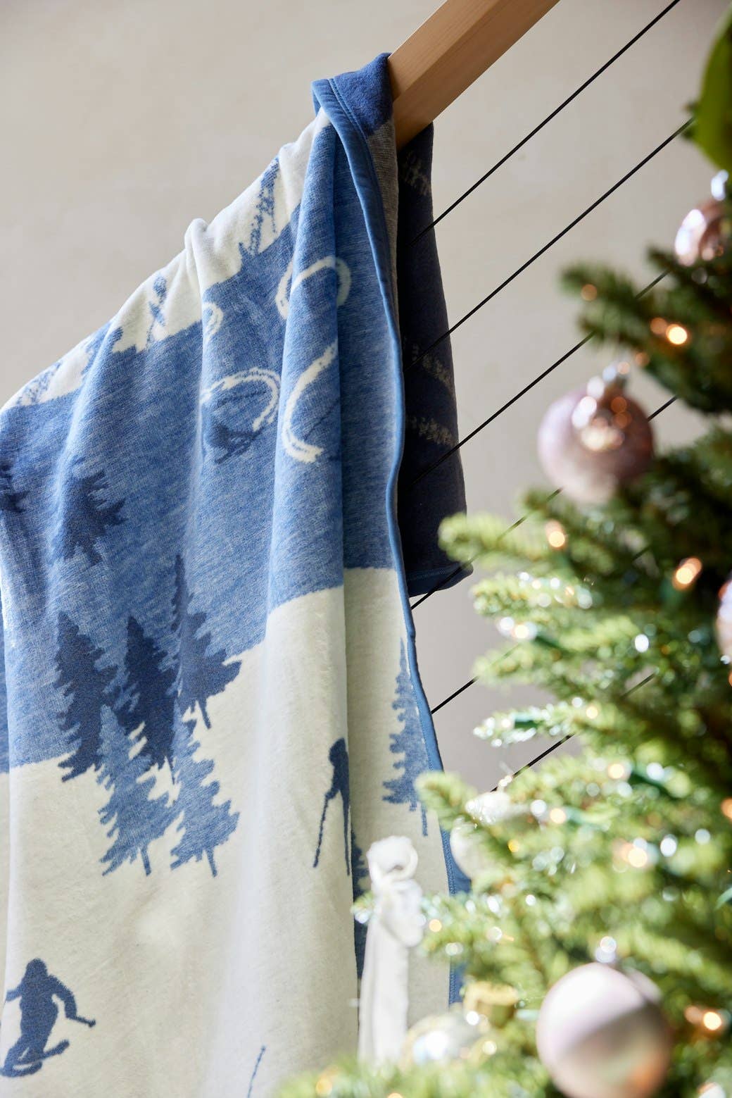 Ski First Tracks Blanket