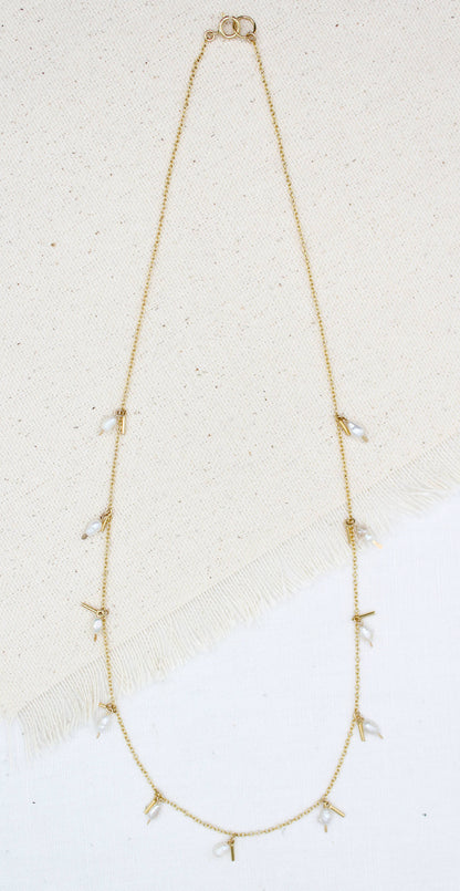 Pearl Fringe Necklace