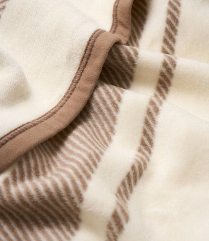 Dockside Stripe Sepia Blanket