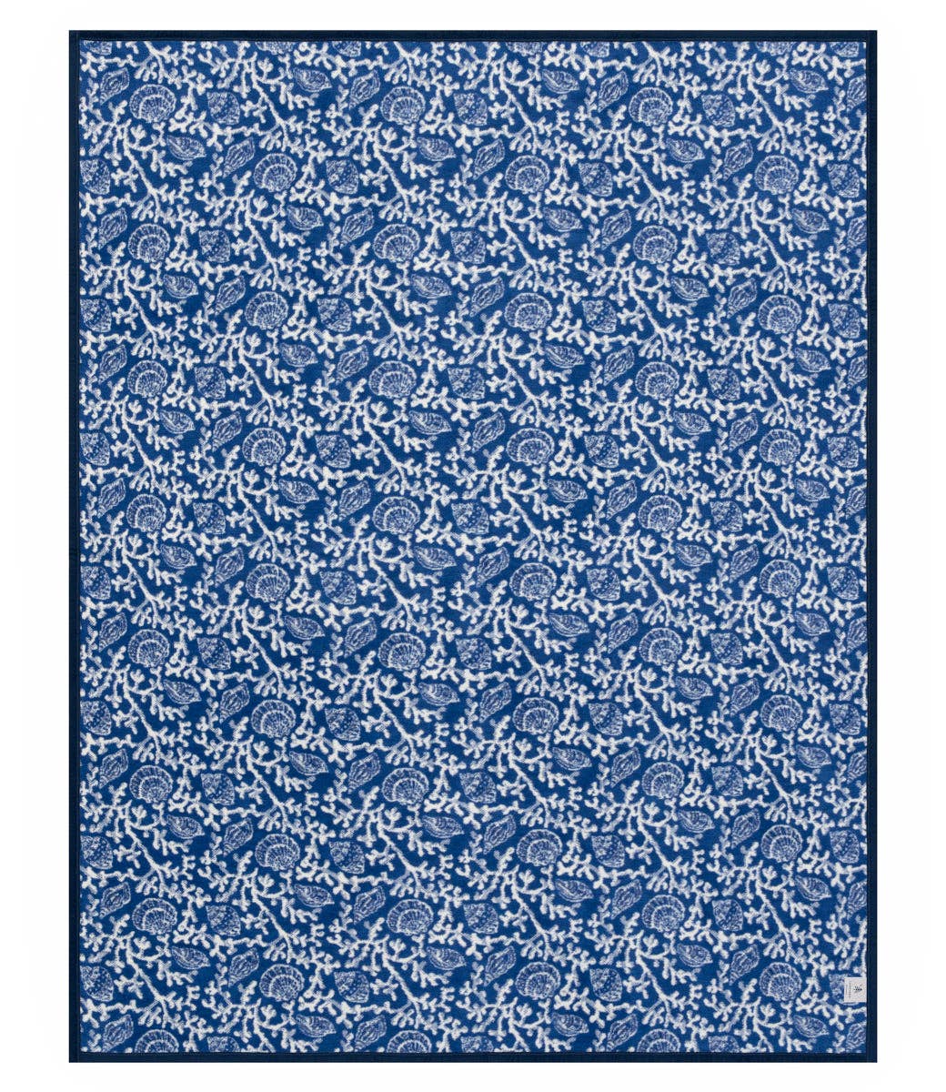 Coral & Shell Blanket