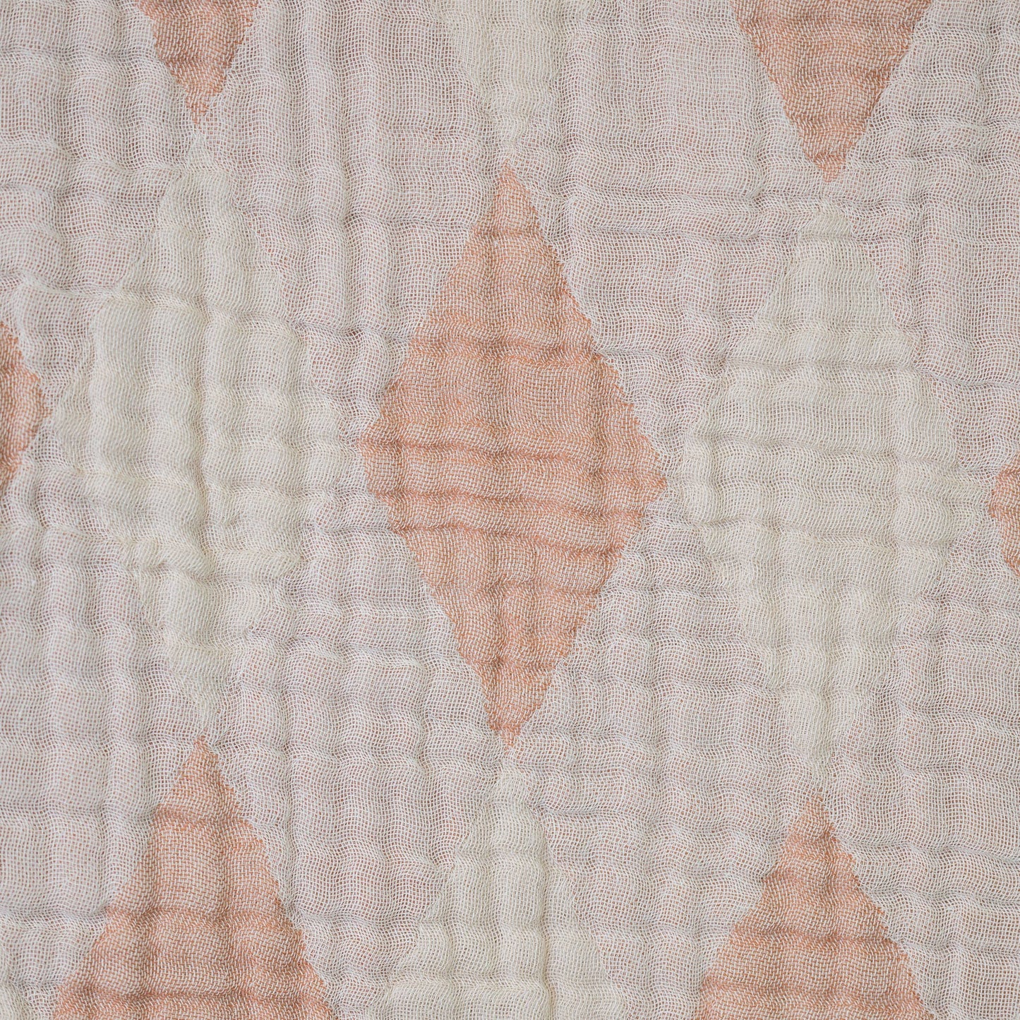 Muslin Diamond Baby Blanket