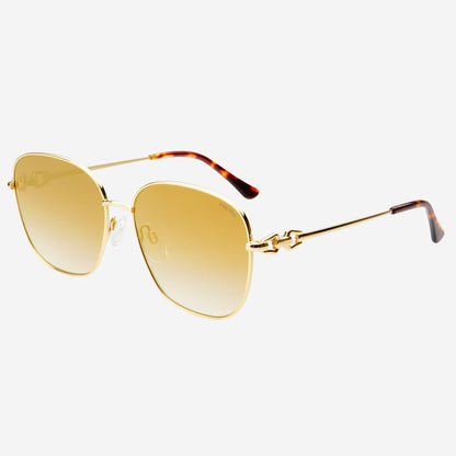 Lea Womens Round Sunglasses
