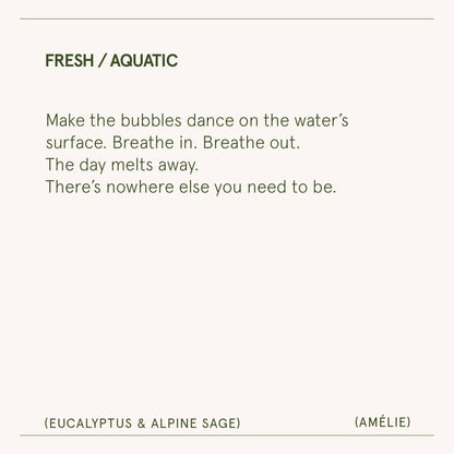 Amélie - Eucalyptus & Alpine Sage 11oz Candle