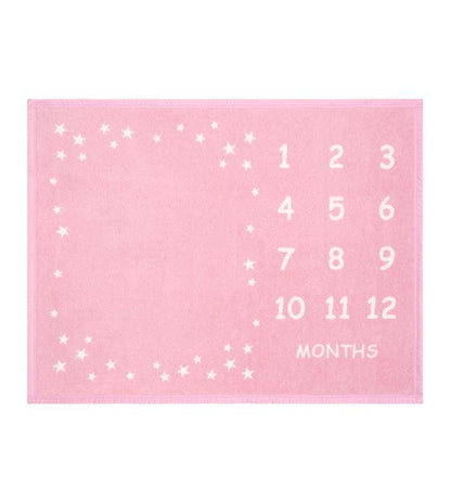 Milestone Mini Blush Blanket