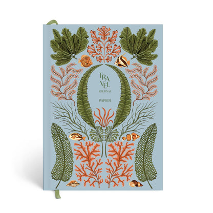Coral Reef A5 Hardcover Guided Travel Journal
