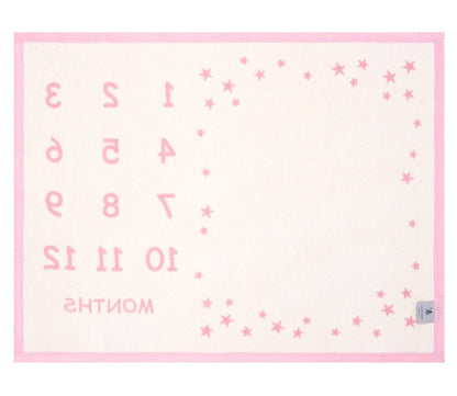 Milestone Mini Blush Blanket