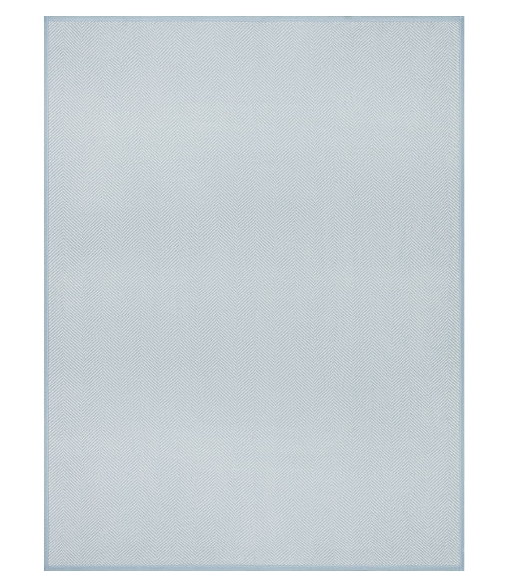 Harborview Herringbone Sky Blanket