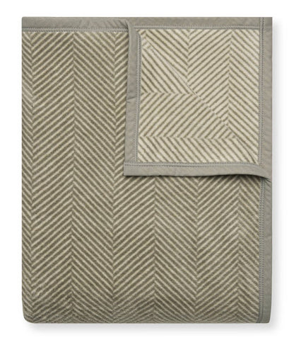 Harborview Herringbone Dune Blanket