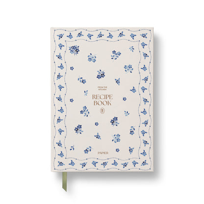 Guided Recipe Journal, A5 Hardcover - Ceramic